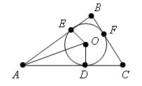 окружность, вписанна¤ в треугольник - теорема о центре